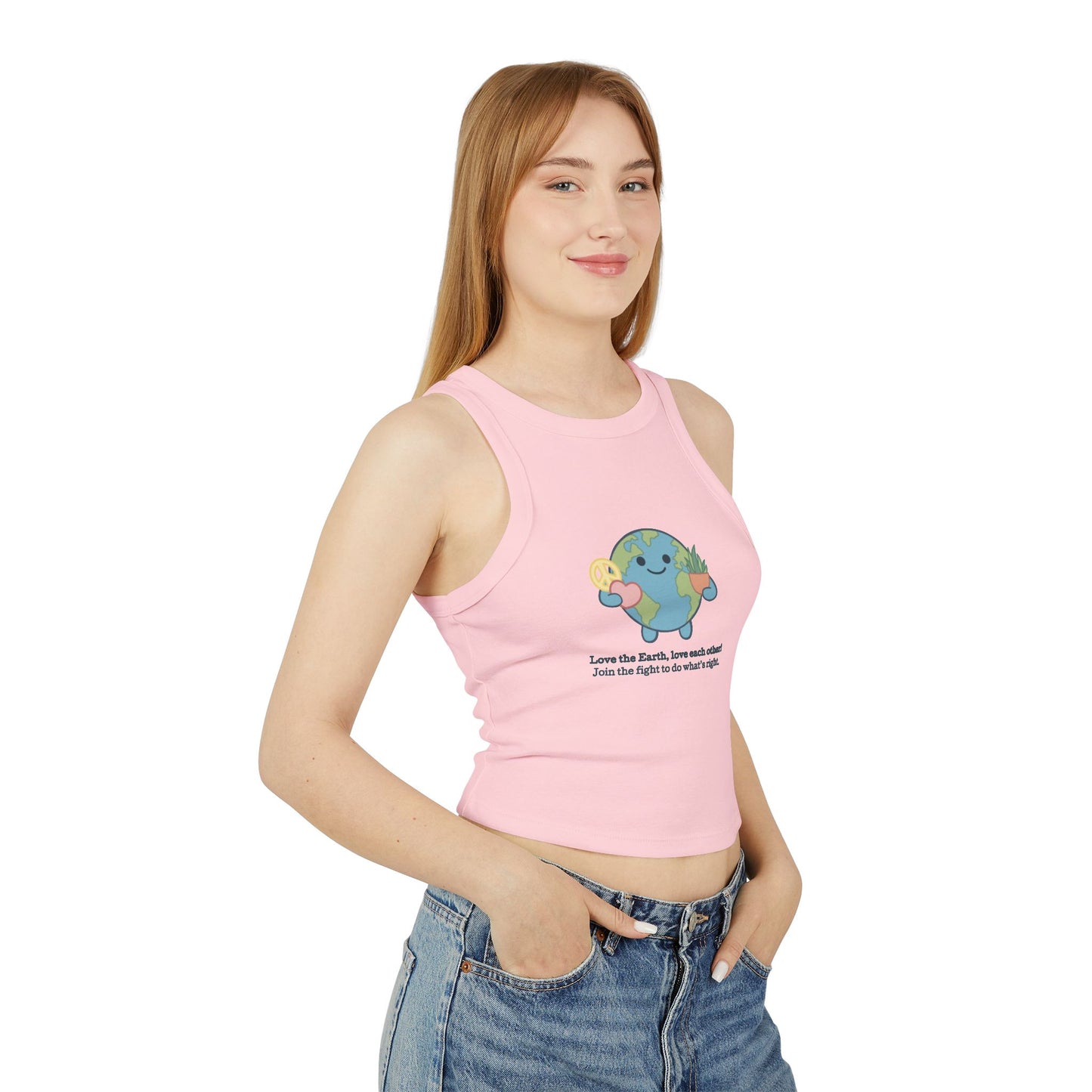 Love the Earth - crop tank