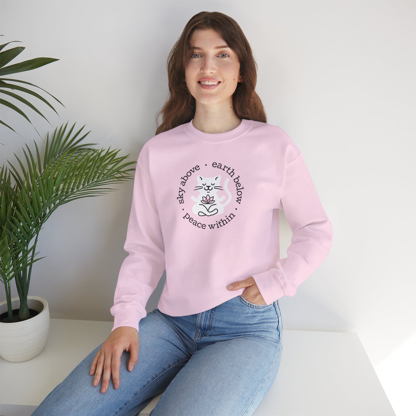 Peace Within Cat β Sweatshirt