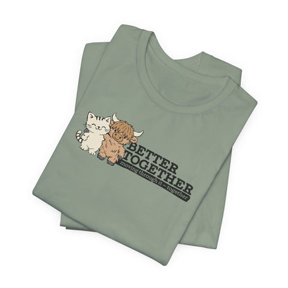 Better Together - Cat & Cow Tee