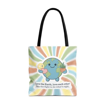 Love the Earth - polyester tote