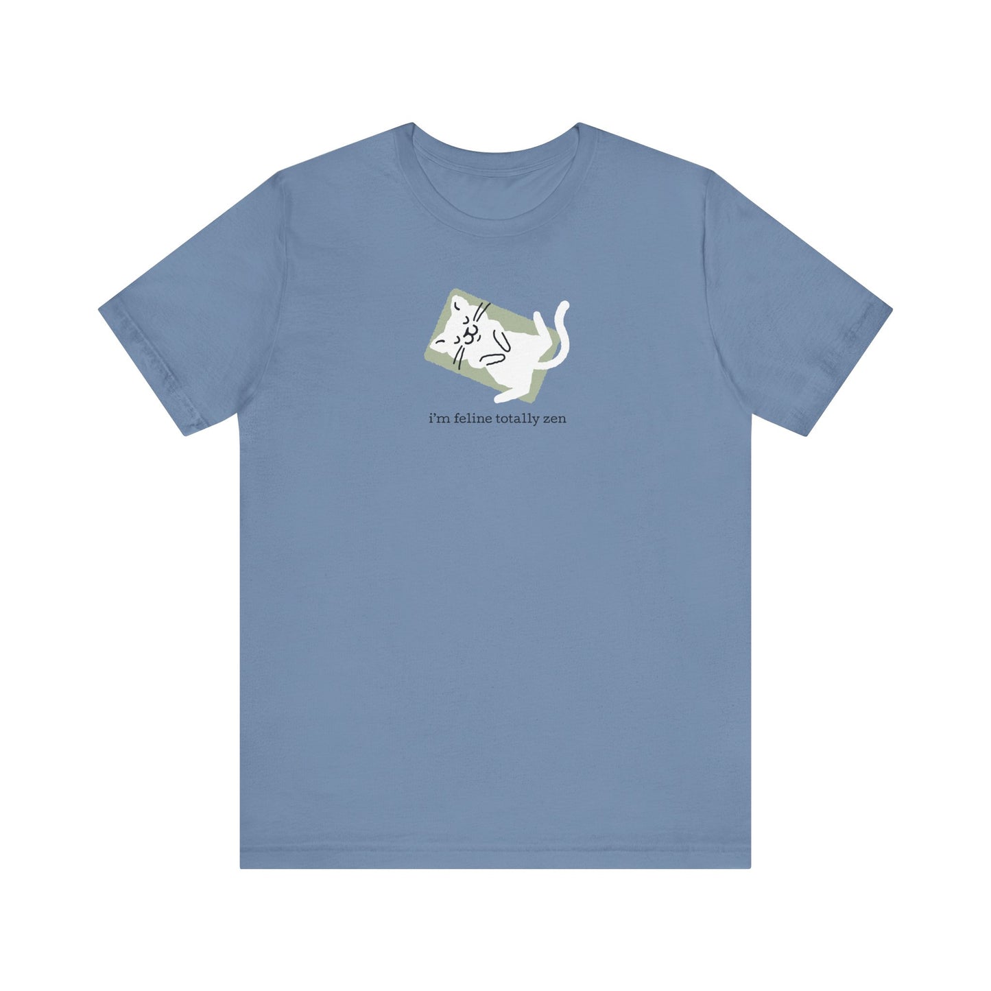 Feline Zen — Yoga Cat Tee