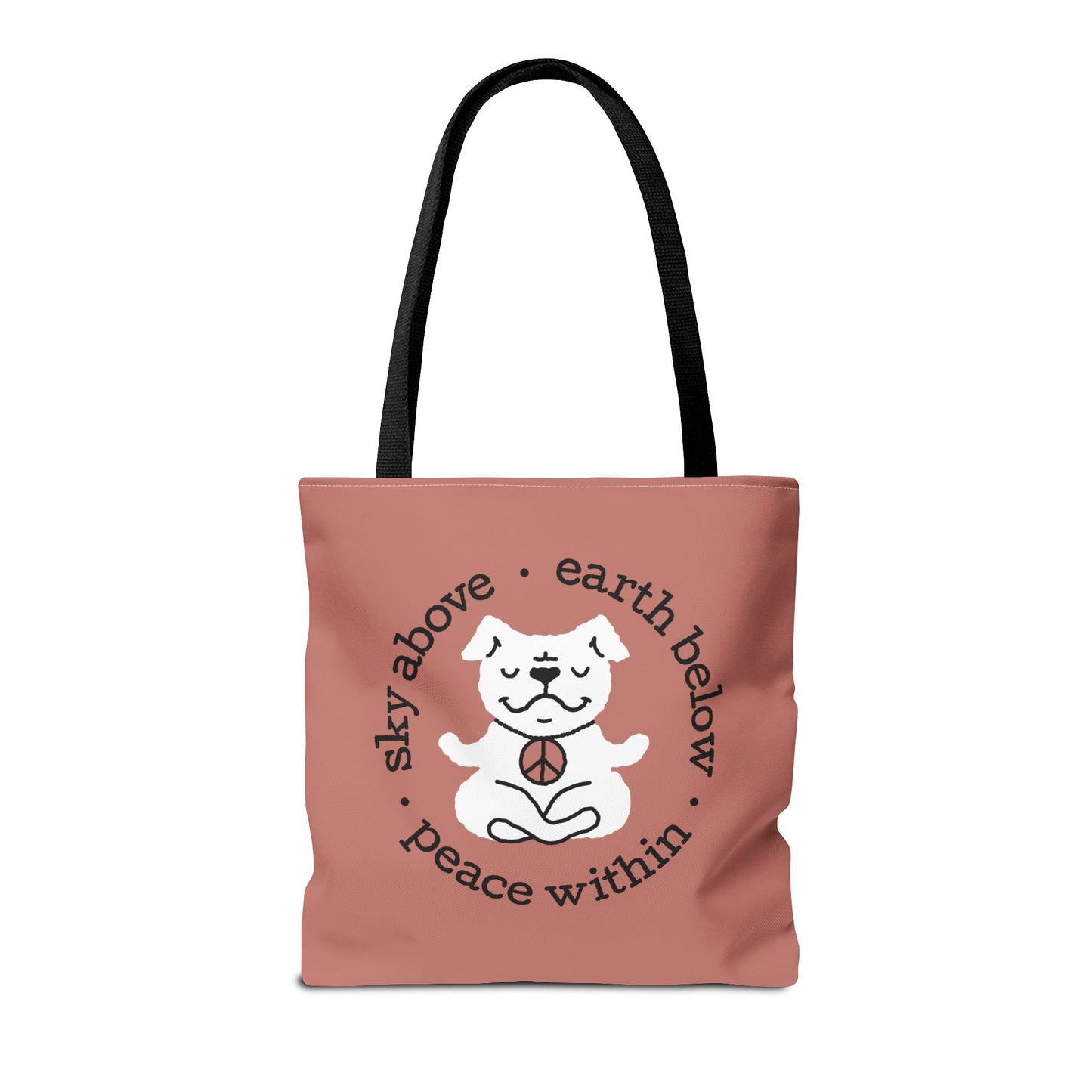 Peace Within Dog – Tote - Rosewood