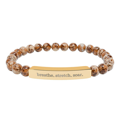 Breathe. Stretch. Soar. – Bracelet