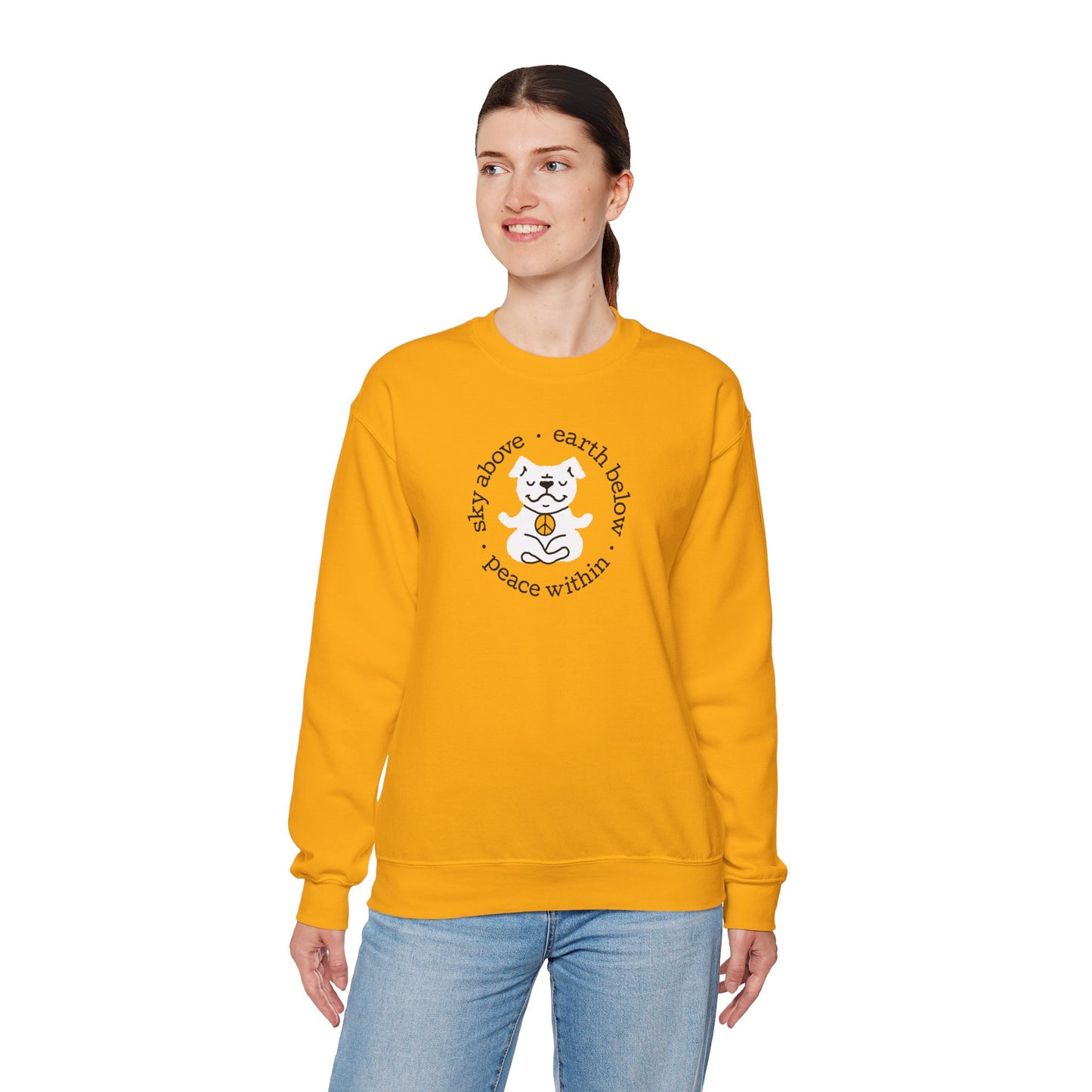 Peace Within Dog – Sweatshirt