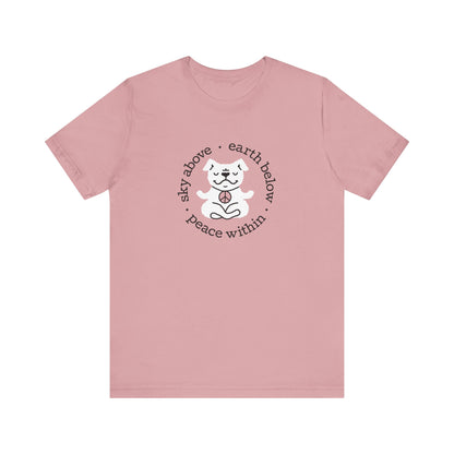 Peace Within Dog – Tee
