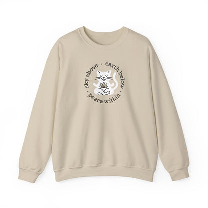 Peace Within Cat – Sweatshirt