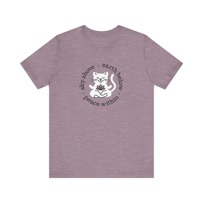 Peace Within Cat – Tee