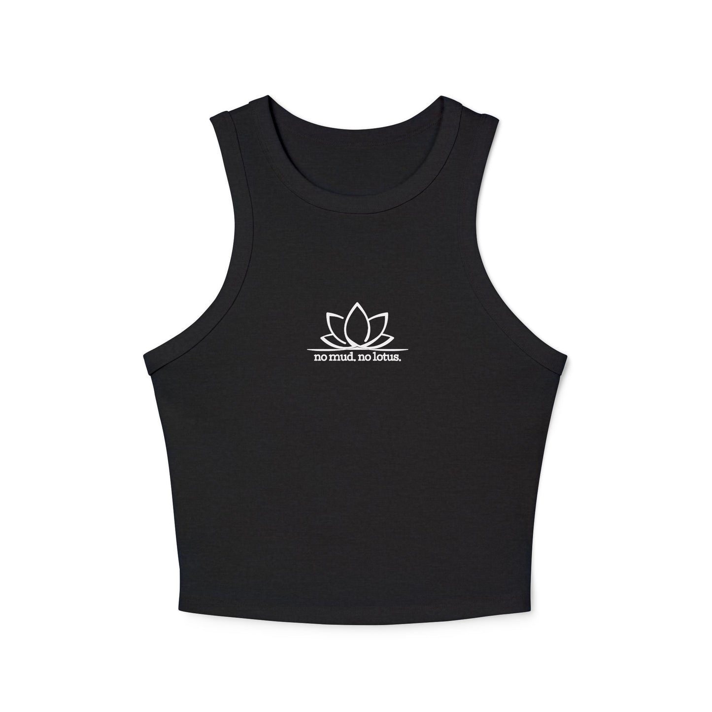 No Mud, No Lotus- crop tank