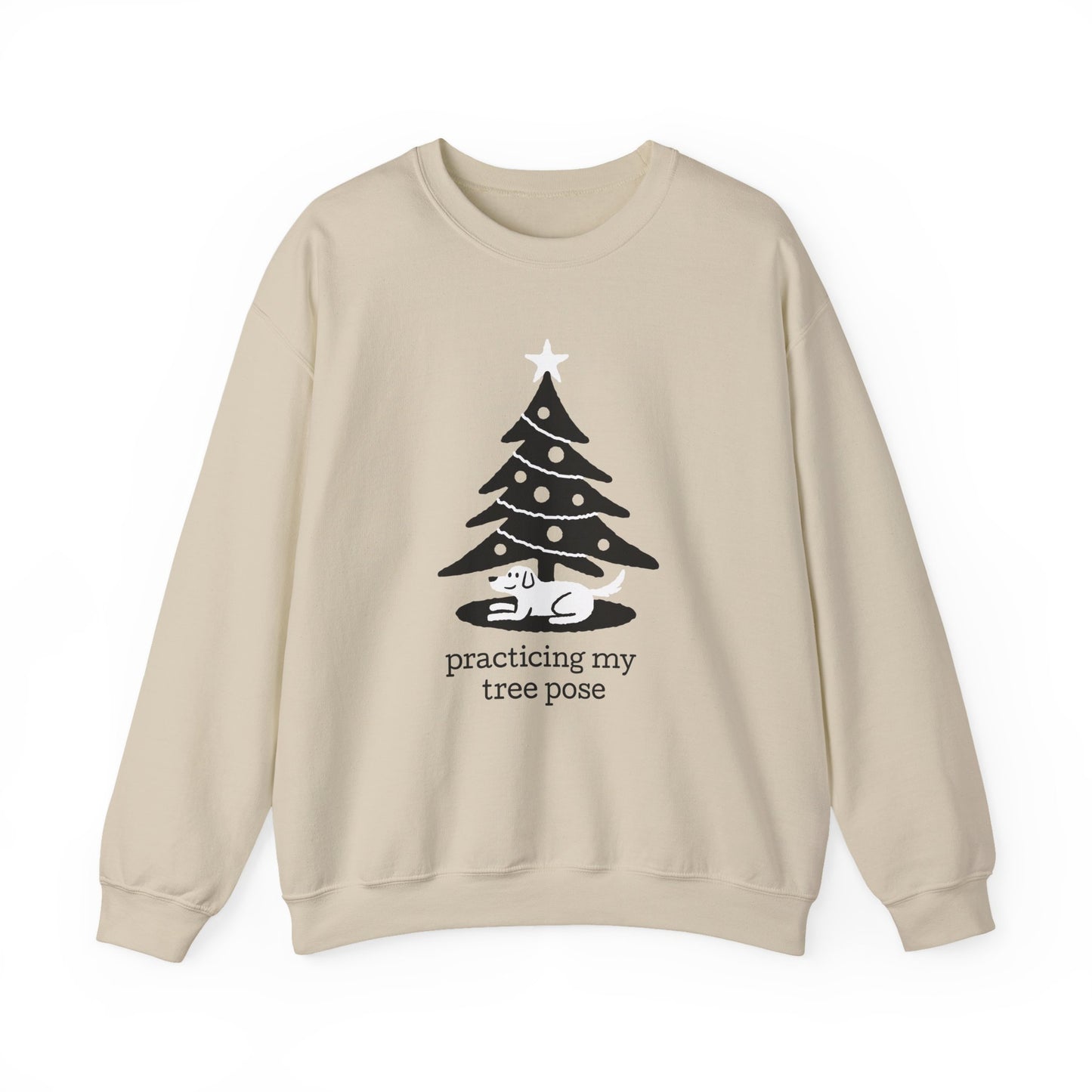 Tree Pose – Dog  – Sweatshirt