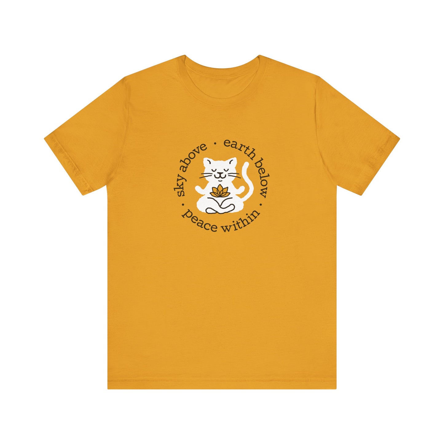 Peace Within Cat – Tee