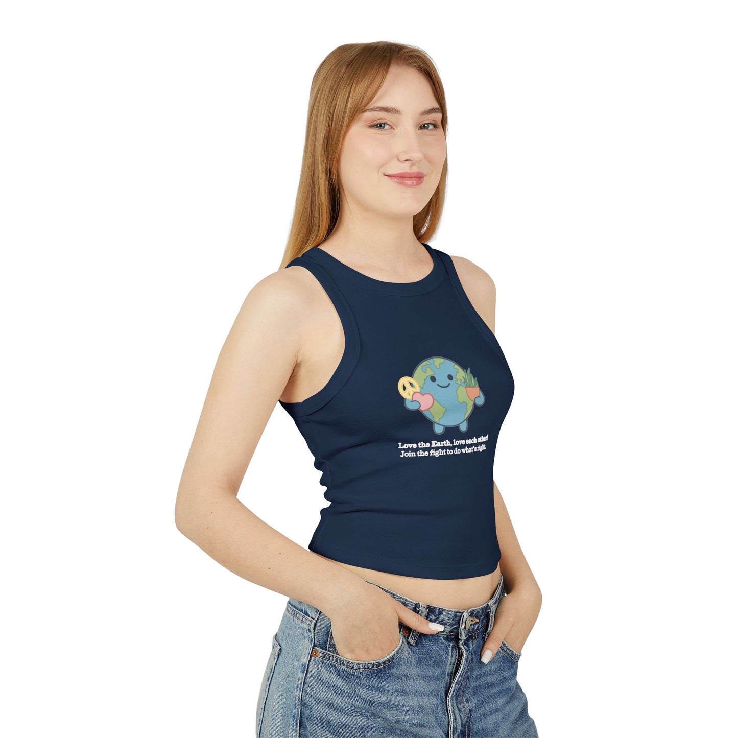 Love the Earth - crop tank