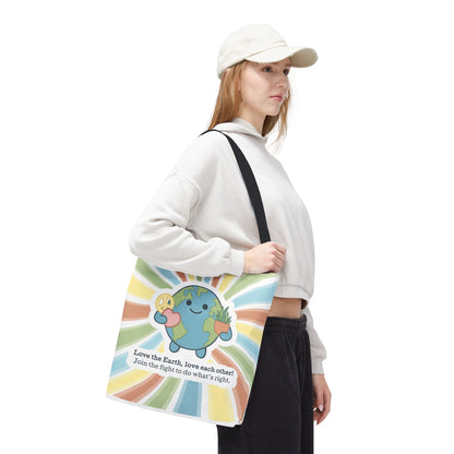 Love the Earth - polyester tote