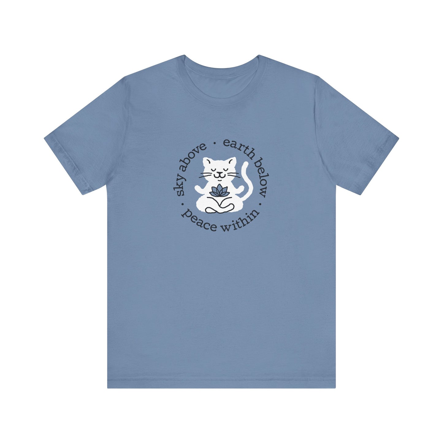 Peace Within Cat – Tee