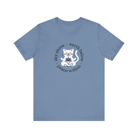 Peace Within Cat – Tee