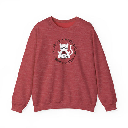 Peace Within Cat – Sweatshirt