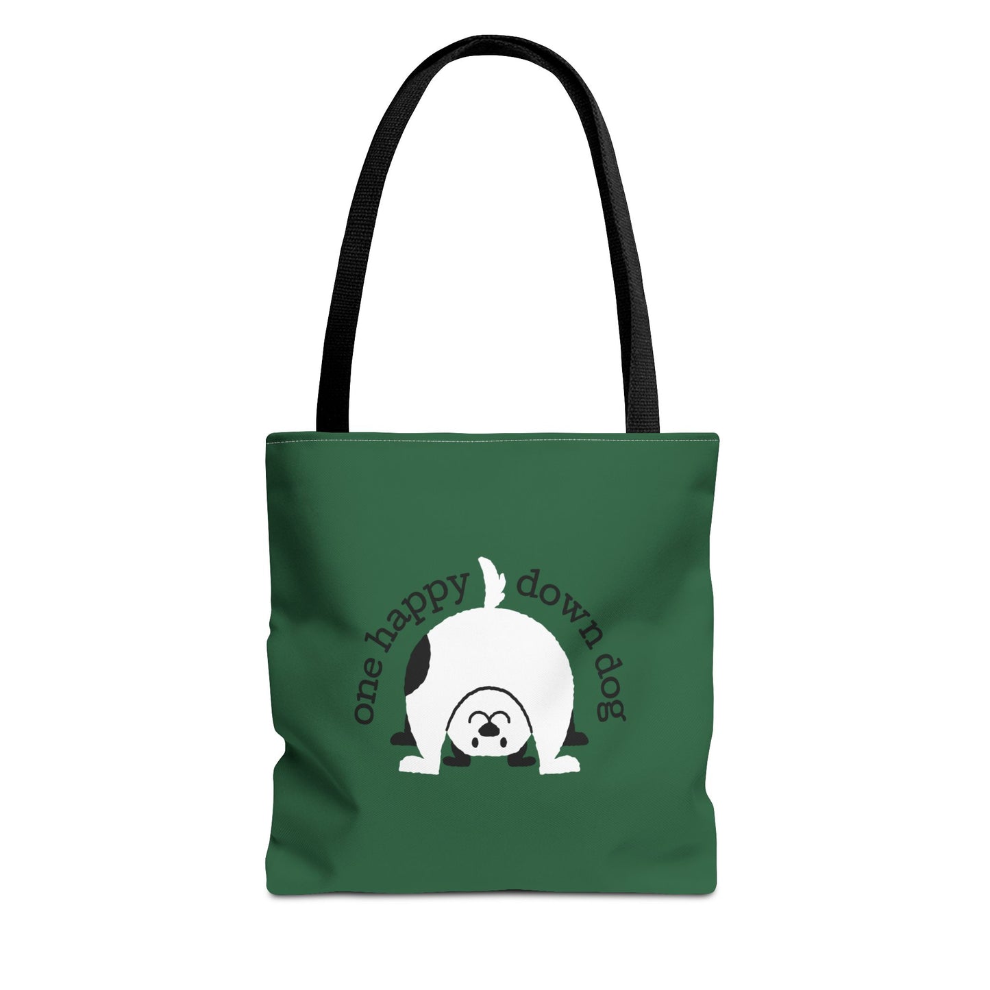 One Happy Down Dog – Tote - Emerald