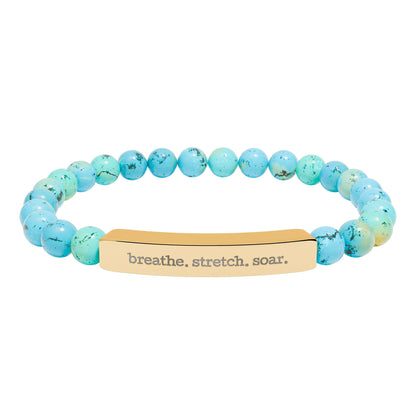 Breathe. Stretch. Soar. – Bracelet