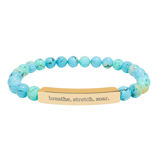 Breathe. Stretch. Soar. – Bracelet