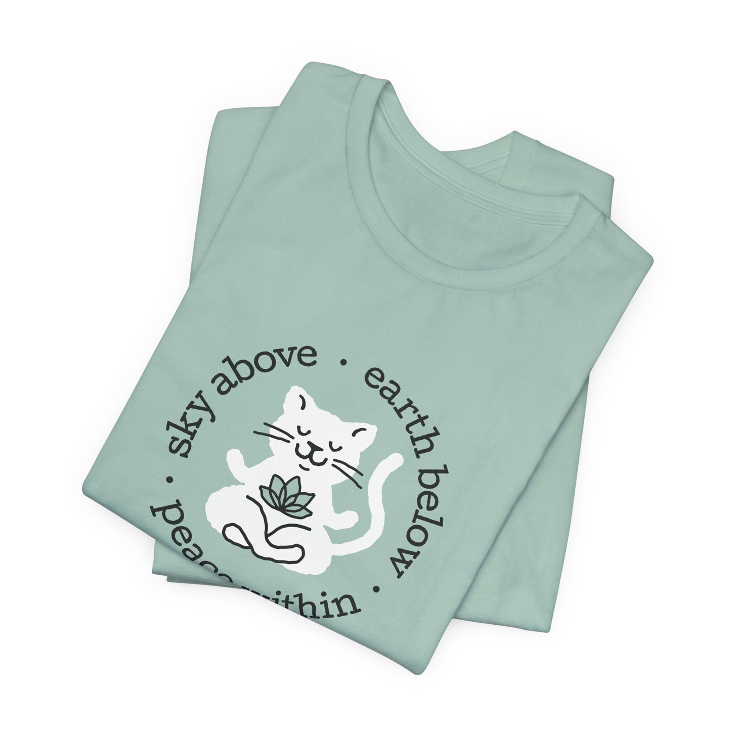 Peace Within Cat – Tee