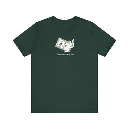 Feline Zen — Yoga Cat Tee