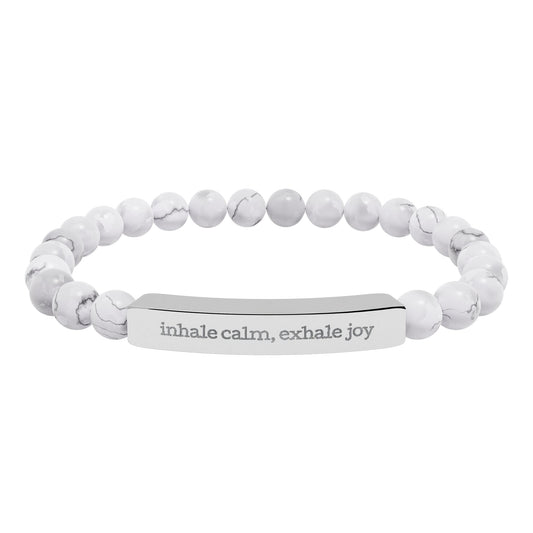 Inhale Calm Exhale Joy – Bracelet