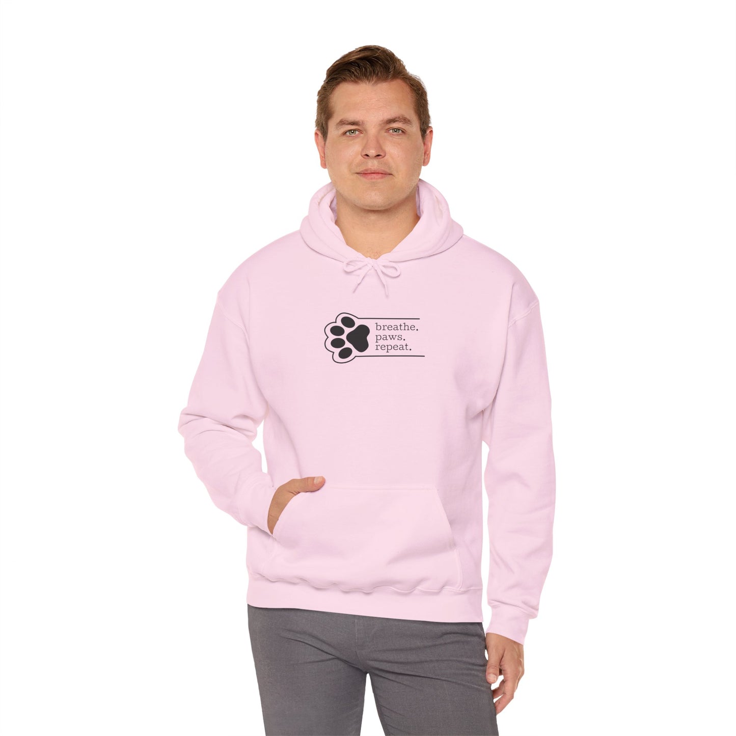 Breathe. Paws. Repeat. – Hoodie