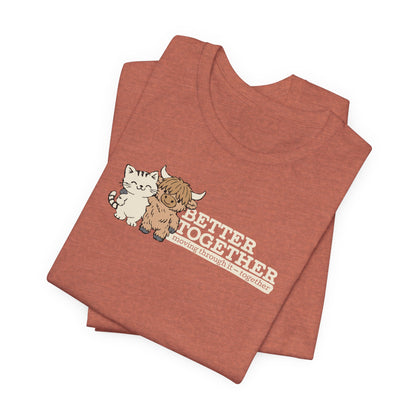 Better Together - Cat & Cow Tee