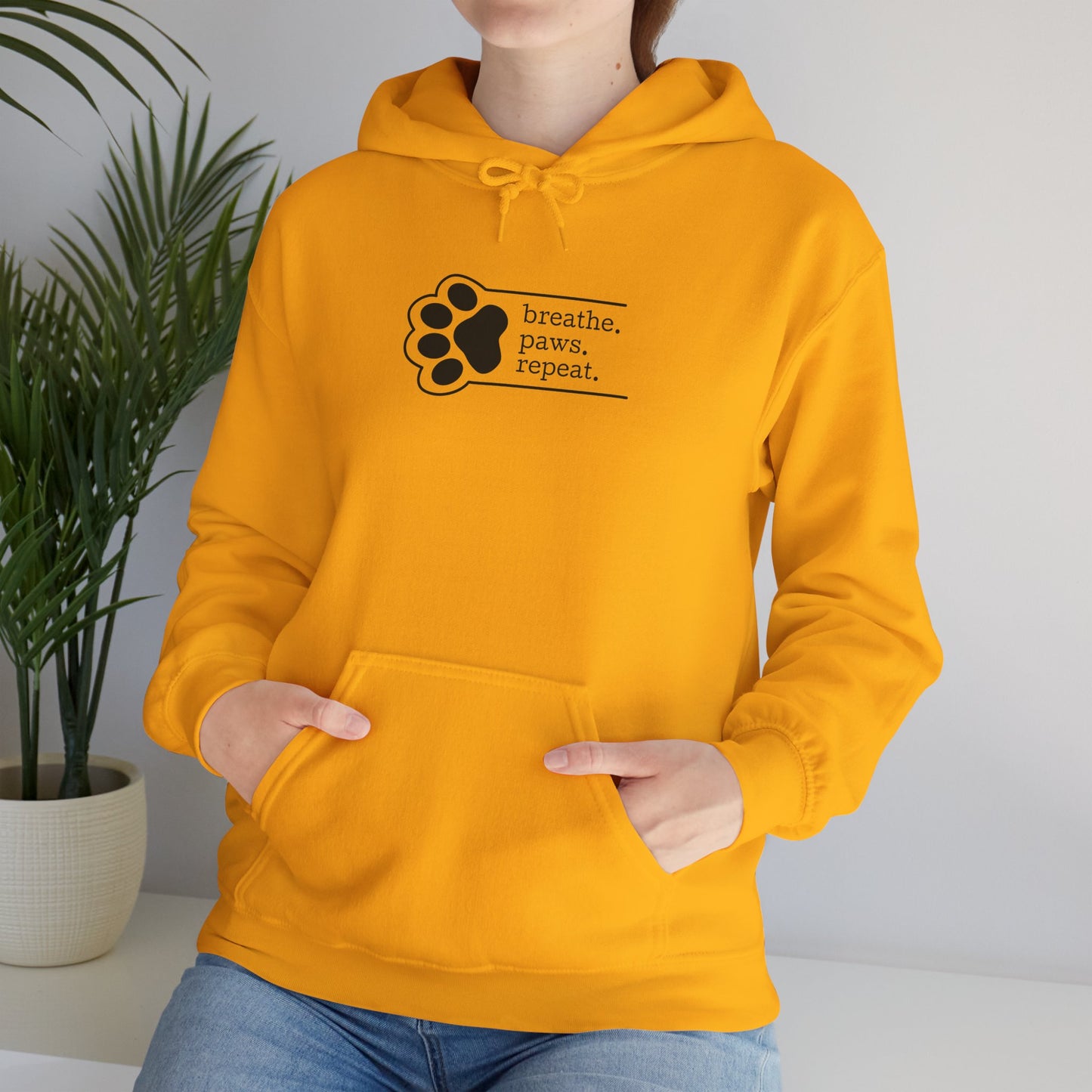 Breathe. Paws. Repeat. – Hoodie