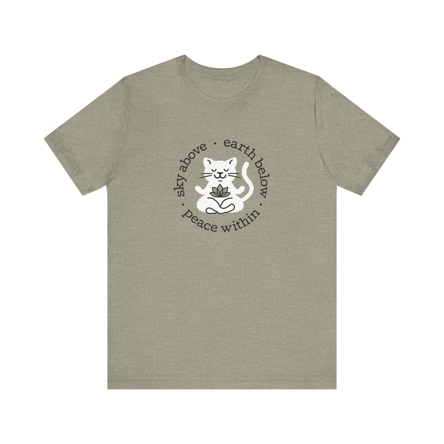 Peace Within Cat – Tee