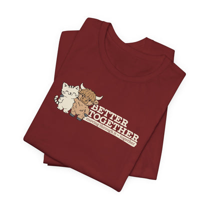 Better Together - Cat & Cow Tee