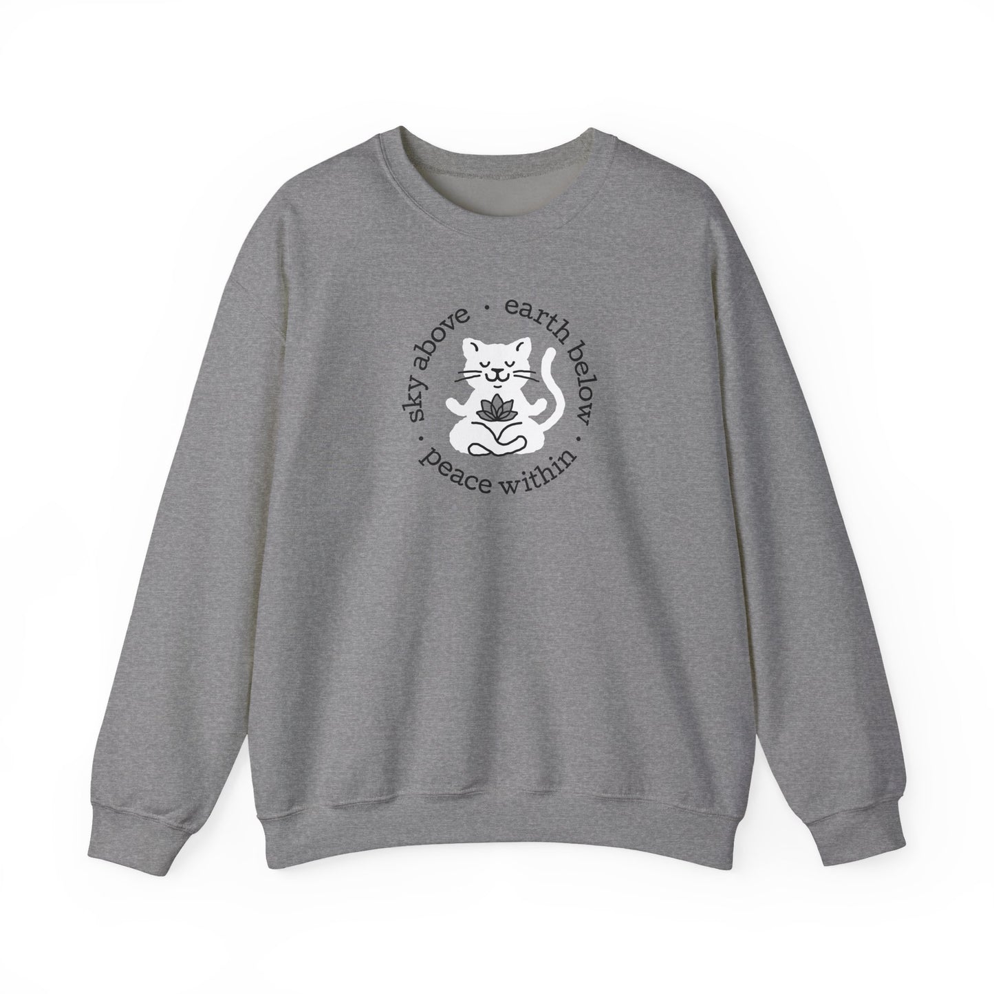 Peace Within Cat – Sweatshirt
