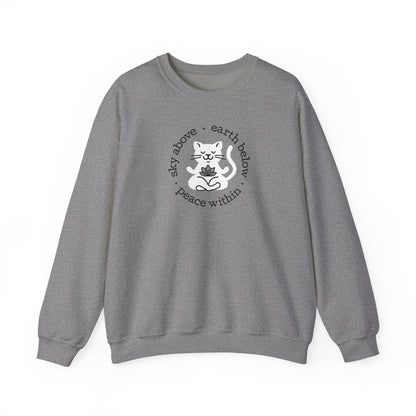 Peace Within Cat – Sweatshirt