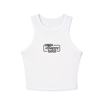 Yoga is My Happy Hour - crop tank