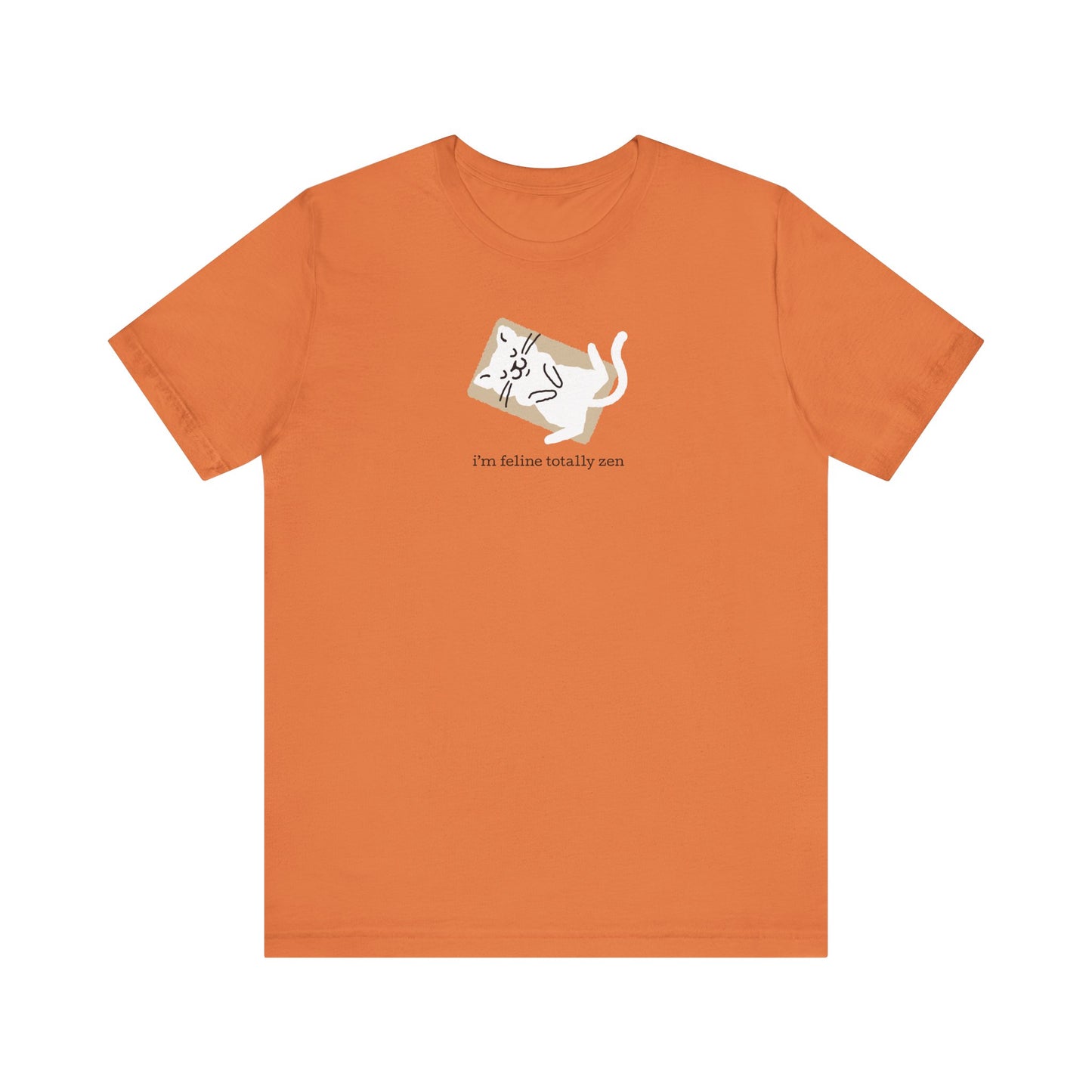 Feline Zen — Yoga Cat Tee