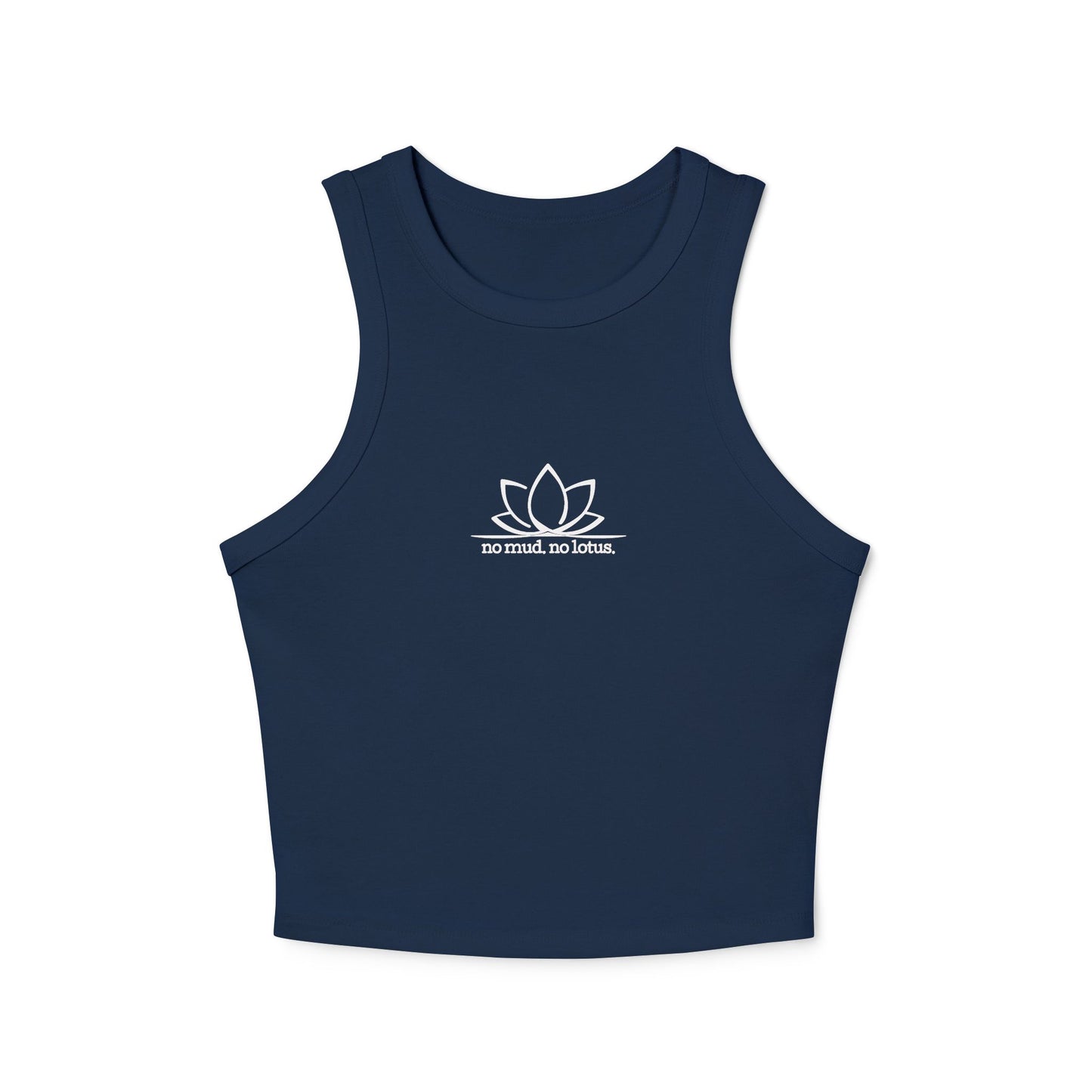 No Mud, No Lotus- crop tank
