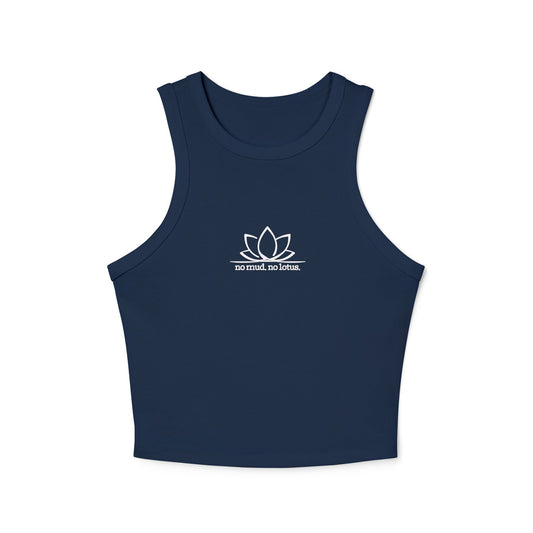 No Mud, No Lotus- crop tank