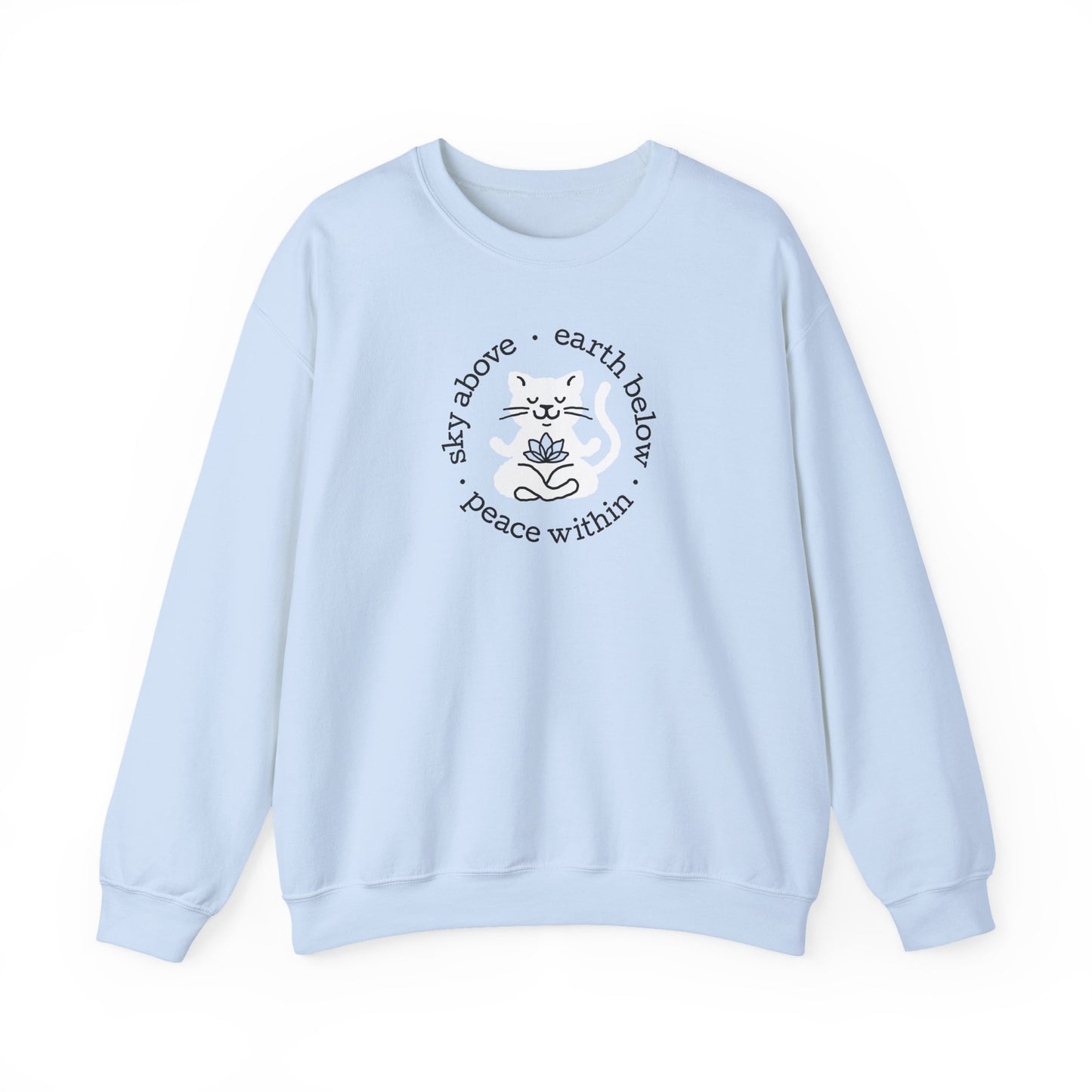 Peace Within Cat – Sweatshirt