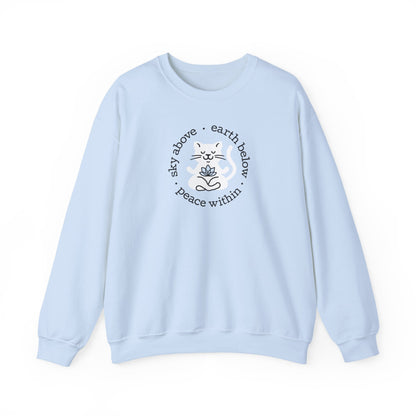 Peace Within Cat – Sweatshirt