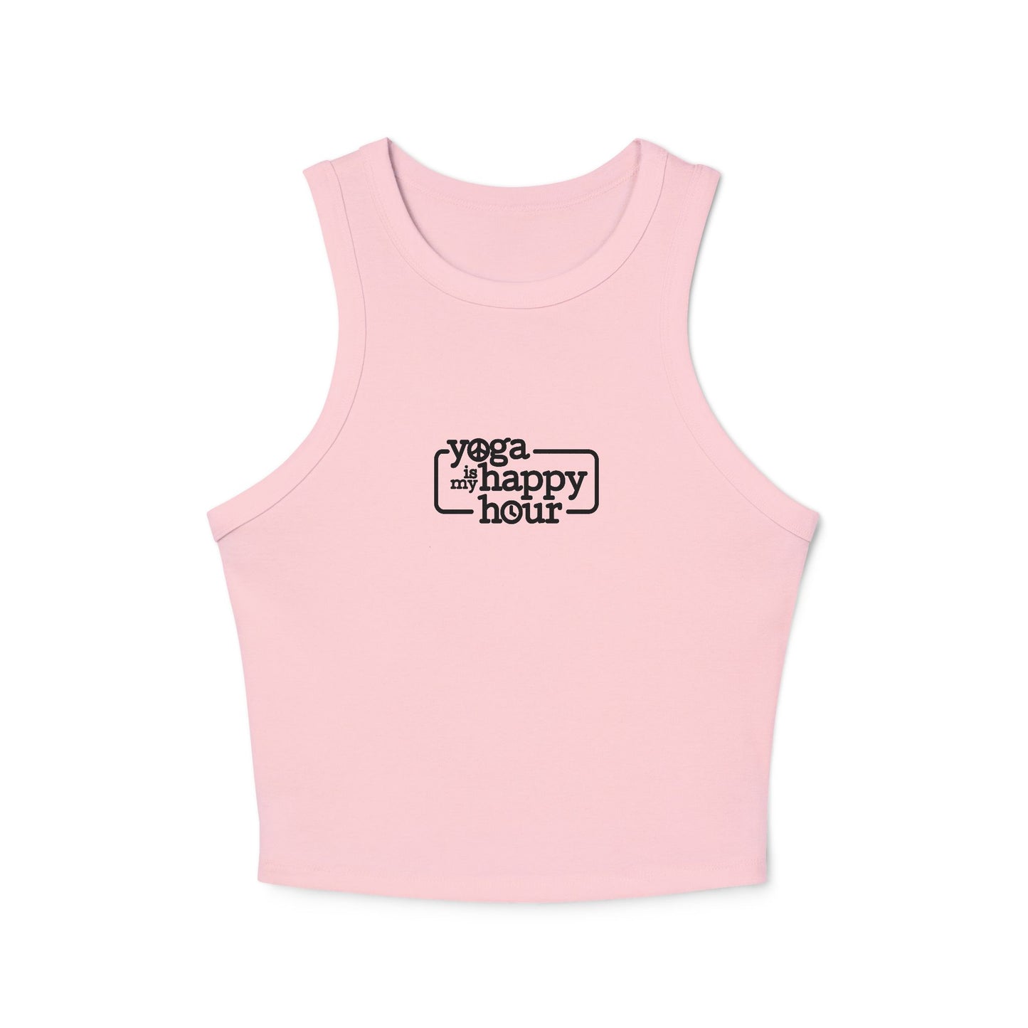 Yoga is My Happy Hour - crop tank