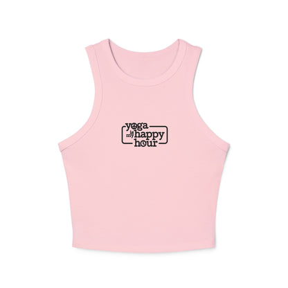 Yoga is My Happy Hour - crop tank
