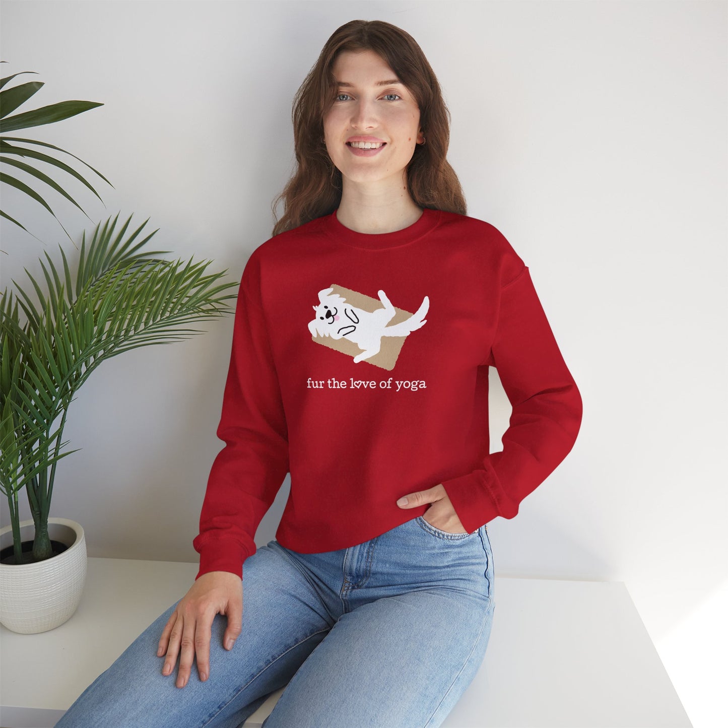 Fur the Love of Yoga – Sweatshirt