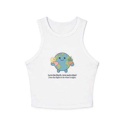 Love the Earth - crop tank