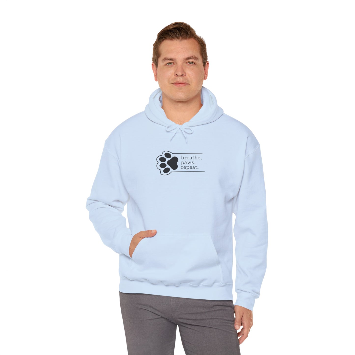 Breathe. Paws. Repeat. – Hoodie