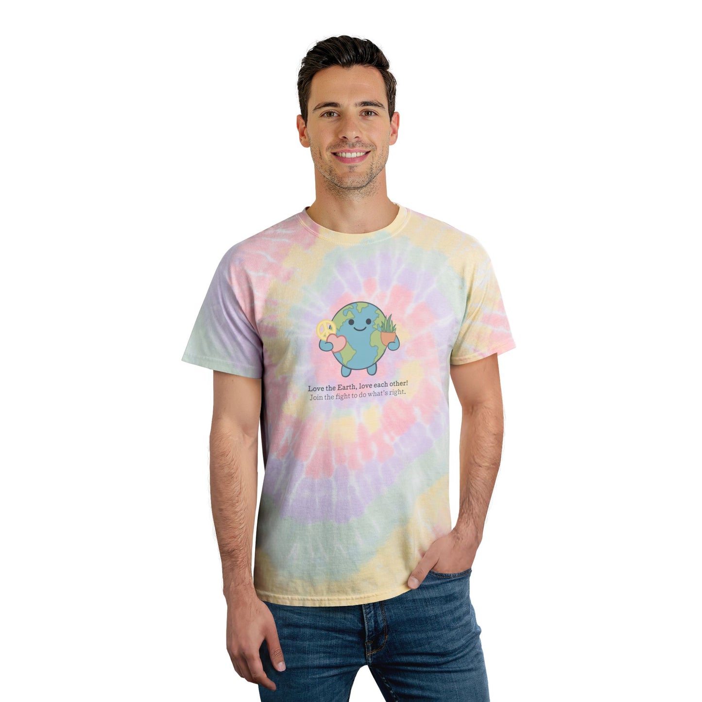 Love the Earth - Tie Dye Tee