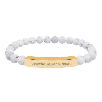 Breathe. Stretch. Soar. – Bracelet