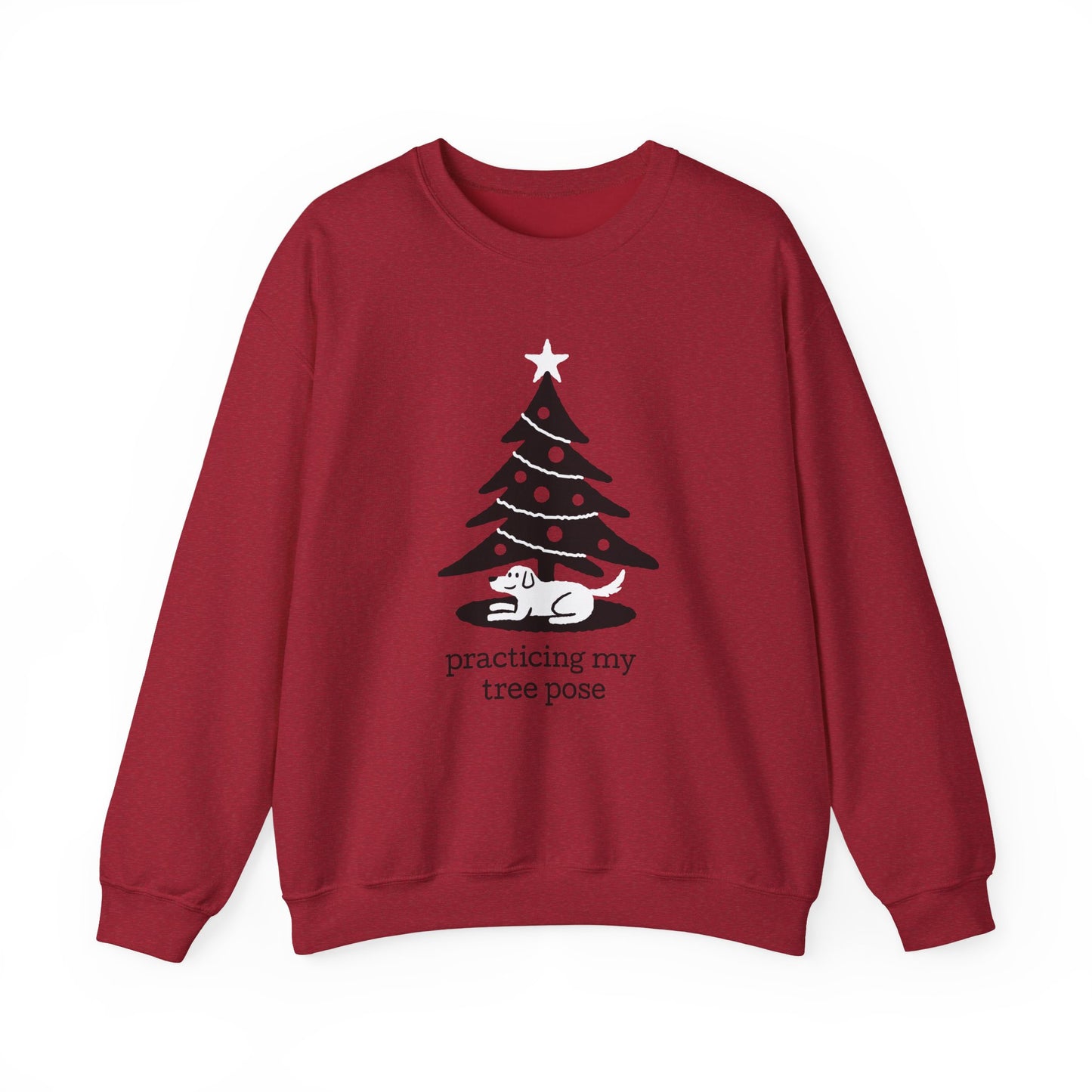 Tree Pose – Dog  – Sweatshirt