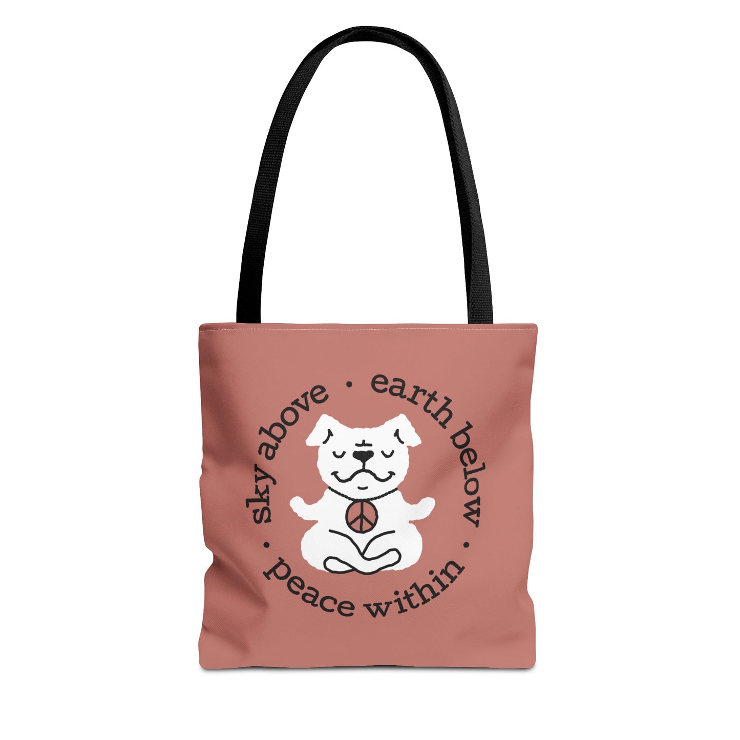 Peace Within Dog – Tote - Rosewood