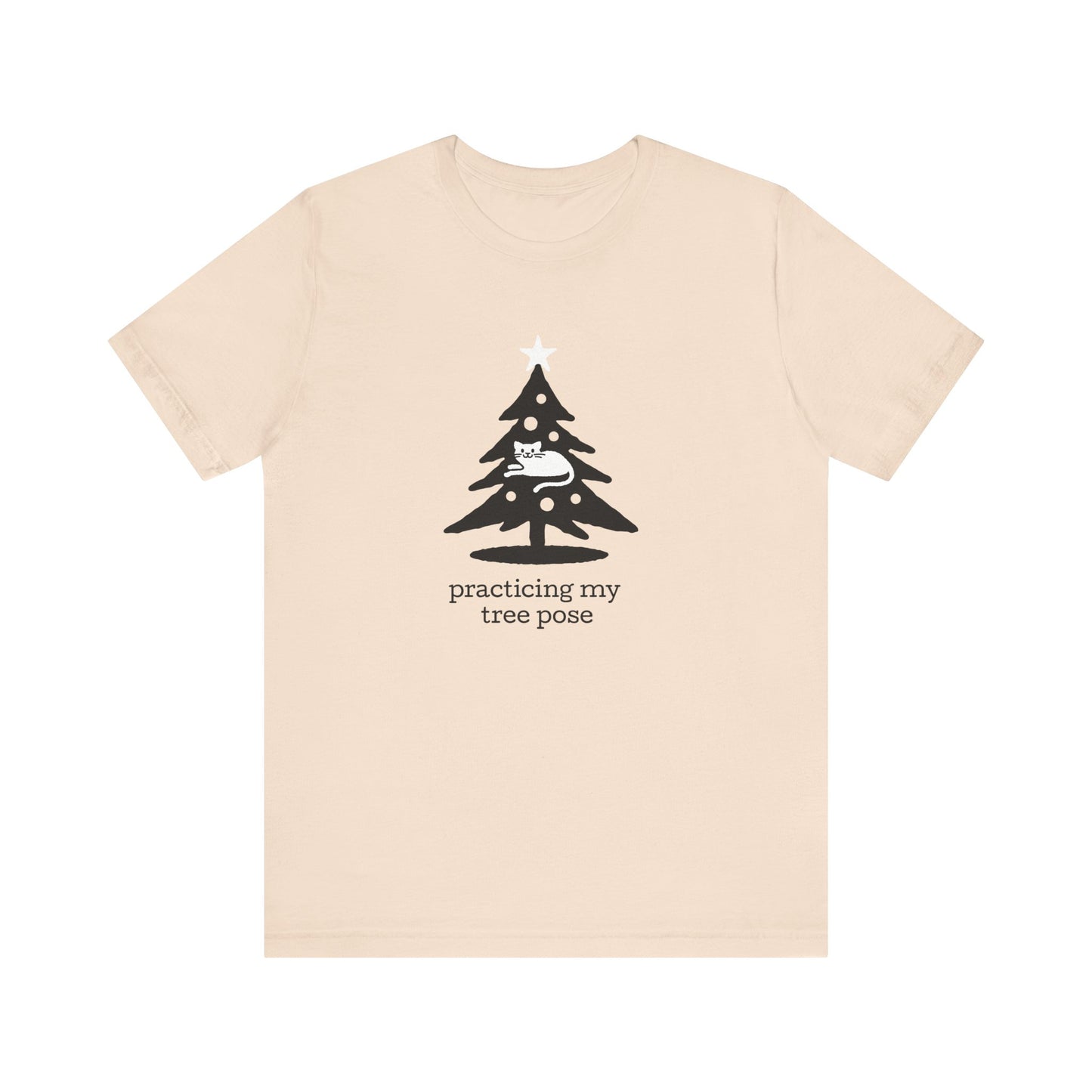 Tree Pose Cat - Tee