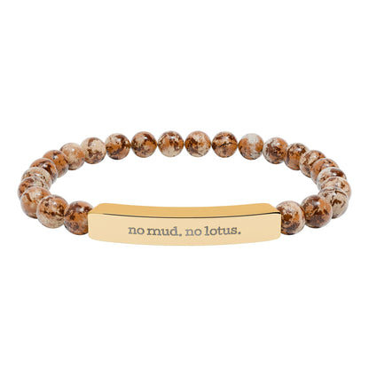 No Mud No Lotus – Bracelet