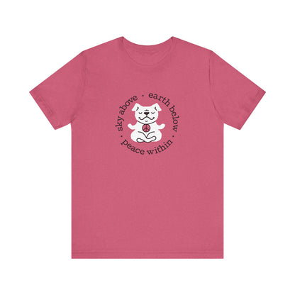 Peace Within Dog – Tee